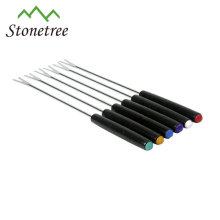 6 pcs cheese fondue forks